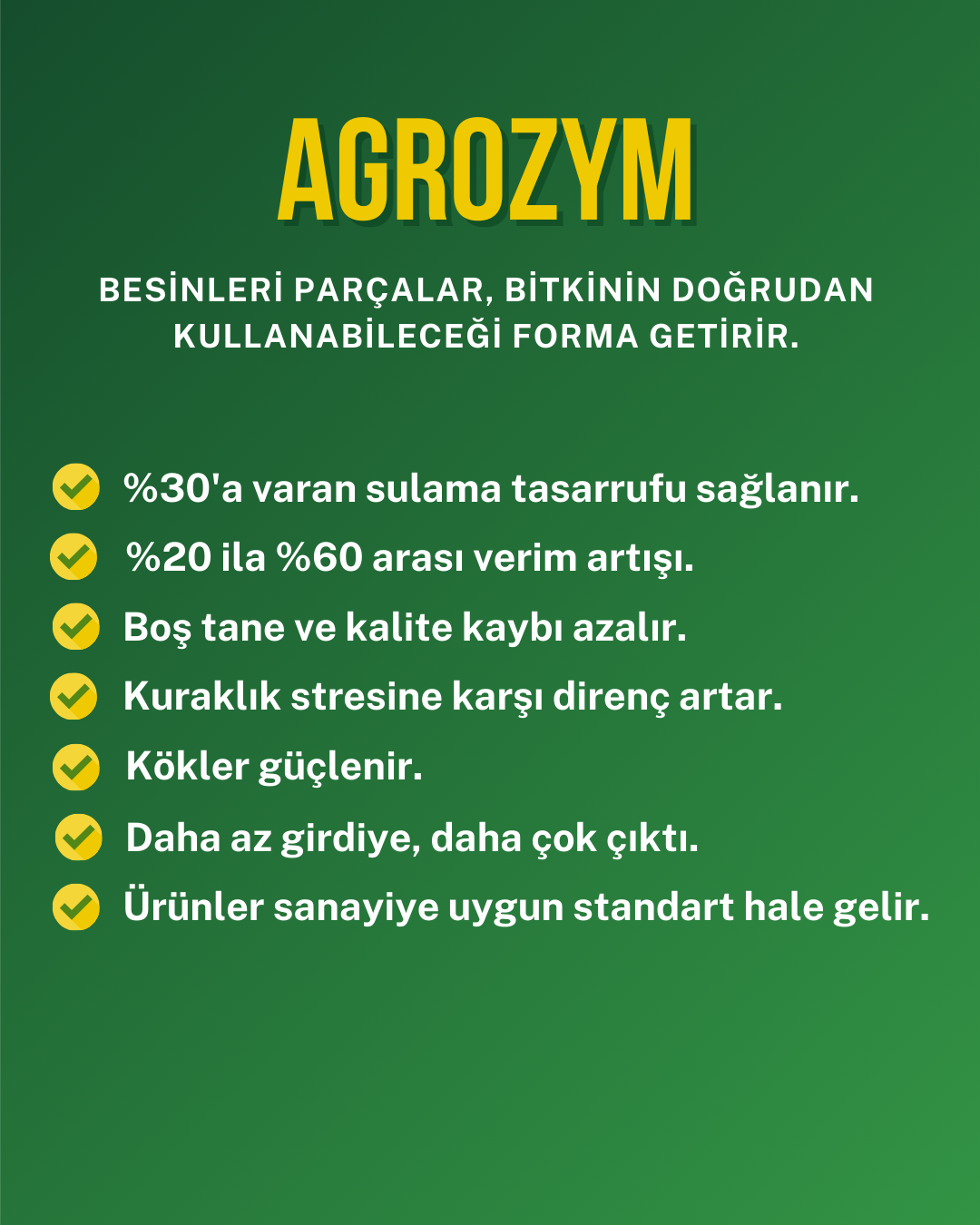 Agrozym Enzimli Organik Sıvı Gübre