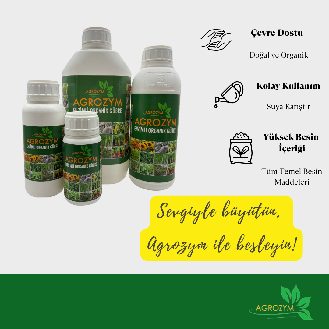 Agrozym Enzimli Organik Sıvı Gübre
