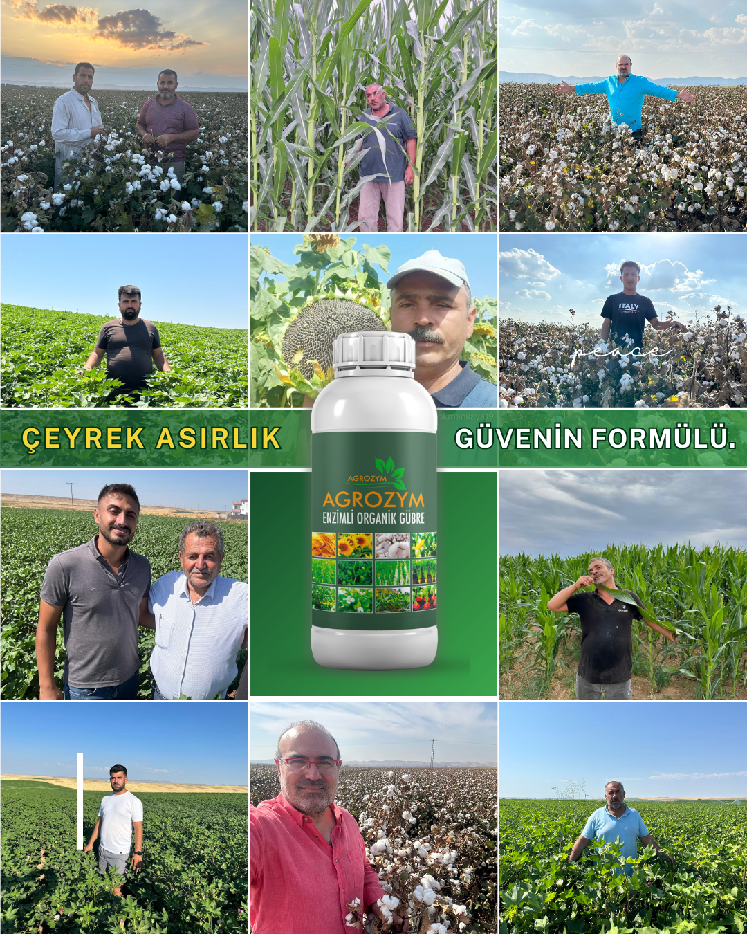 Agrozym Enzimli Organik Sıvı Gübre